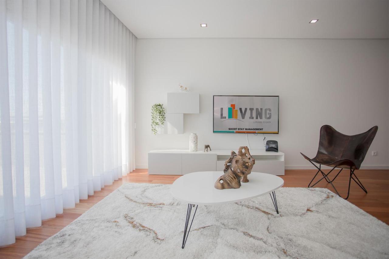 Liiiving In Porto - Luxury River View Apartments Valbom  Luaran gambar