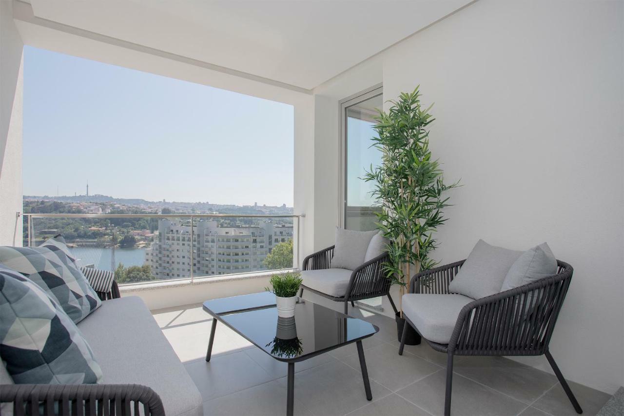 Liiiving In Porto - Luxury River View Apartments Valbom  Luaran gambar