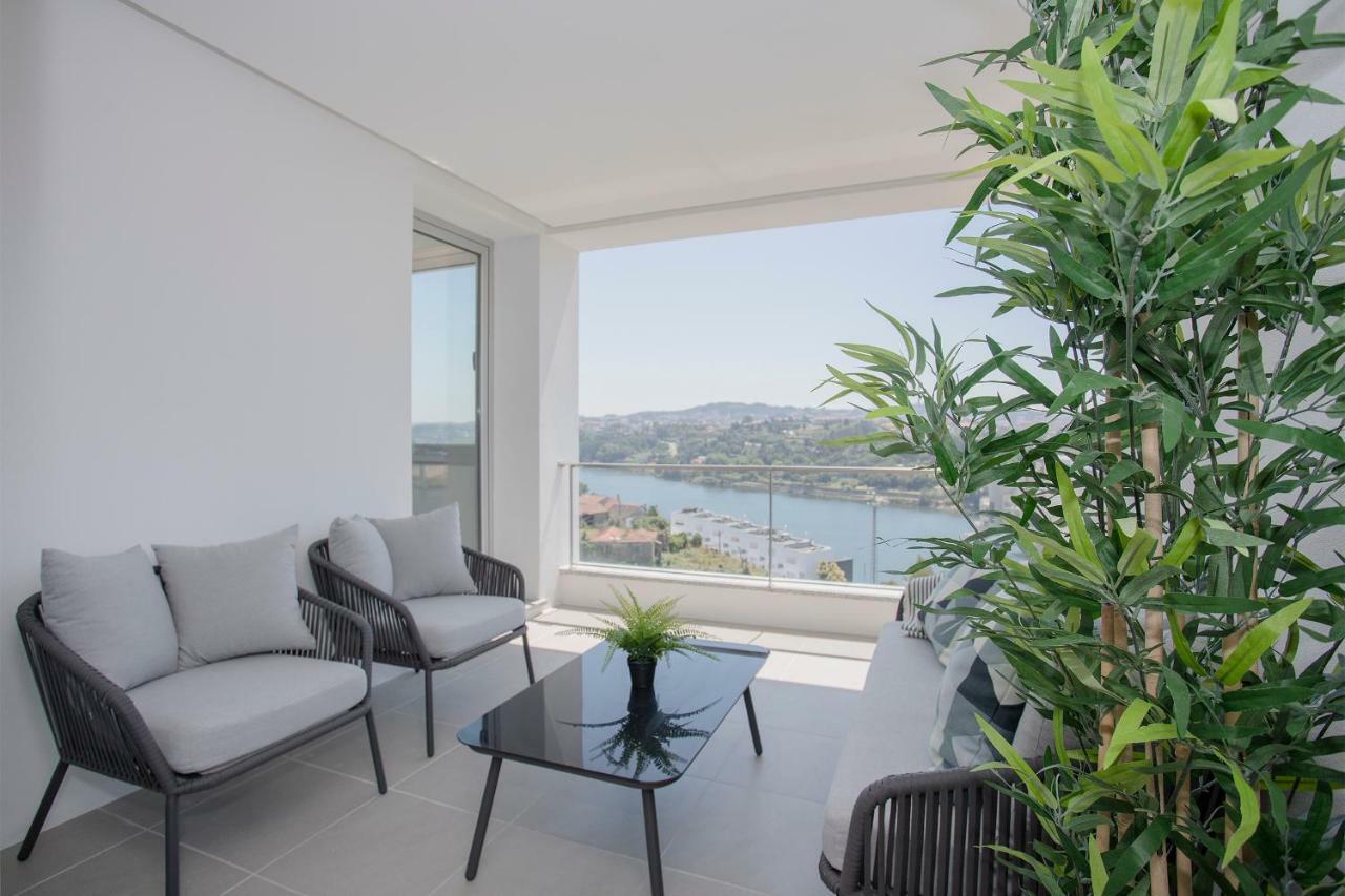 Liiiving In Porto - Luxury River View Apartments Valbom  Luaran gambar