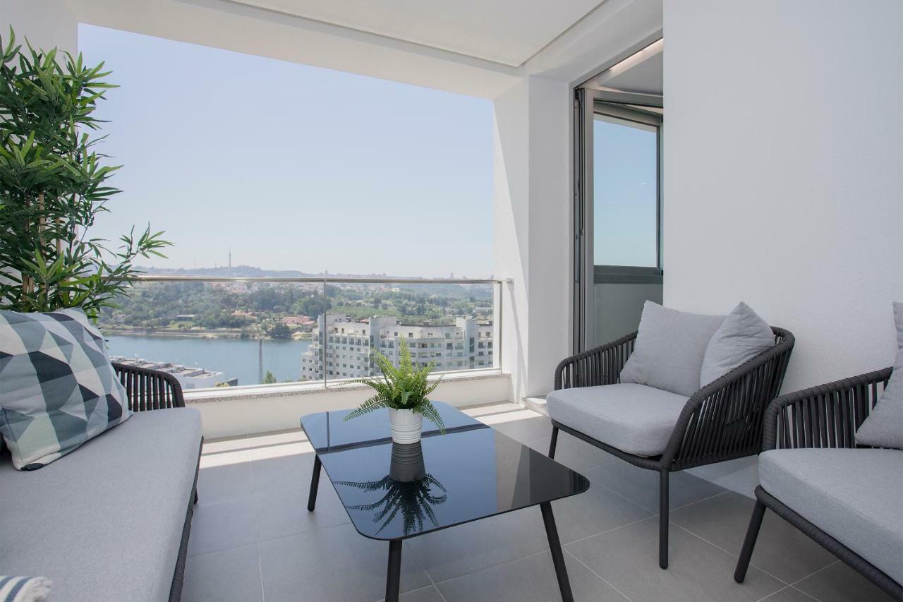 Liiiving In Porto - Luxury River View Apartments Valbom  Luaran gambar