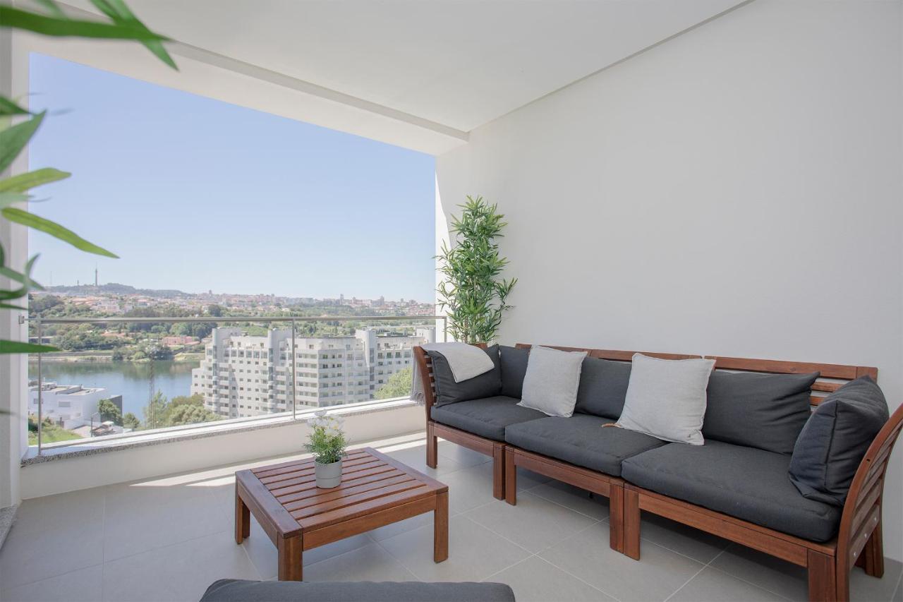 Liiiving In Porto - Luxury River View Apartments Valbom  Luaran gambar